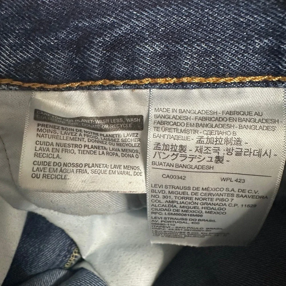 Levi's 550 Relaxed Fit Jeans‎ Mens 38x30 Blue Medium Wash Tapered Leg Denim Dad